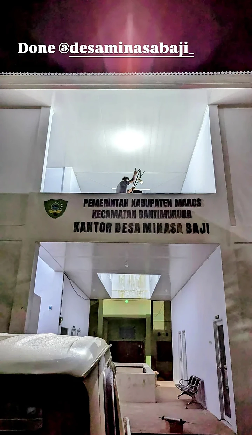 Dokumentasi Kantor Desa Minsa Baji oleh 3DKan Advertising