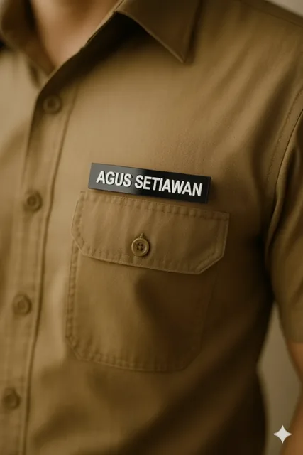 Nametag akrilik custom